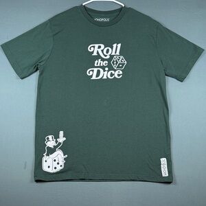 Monopoly Green Graphic T-Shirt for Men